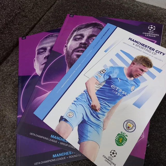 Lot 23 Programmes Manchester City – Saison 1965/66 – Division 2 – Football Anglais