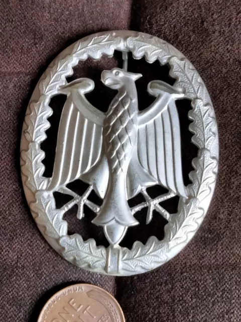 GENUINE GERMAN ARMED FORCES BADGE OF PROFICIENCY 2nd CLASS - SILVER