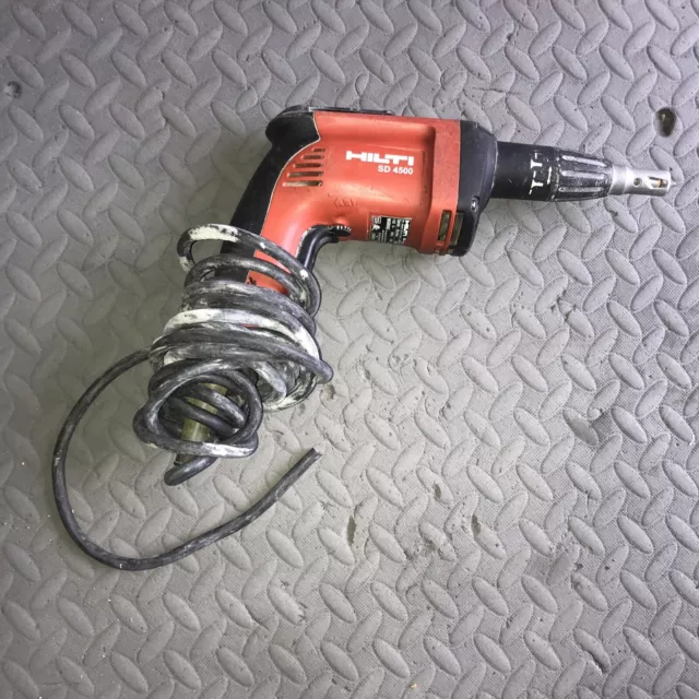 Hilti Drywall Screw Gun Drill Driver SD4500 Corded (NO PLUG , EASY FIX)