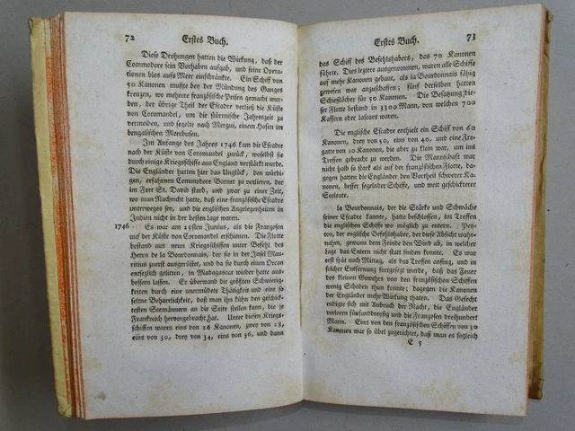Engländer in Indien nach Orme - Archenholtz - 2 Bde Großbritannien Kolonie 1786 3