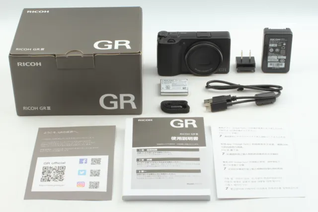 2192 Shots [Top Mint in Box] RICOH GR III GRIII 24.2MP Digital Camera From JAPAN