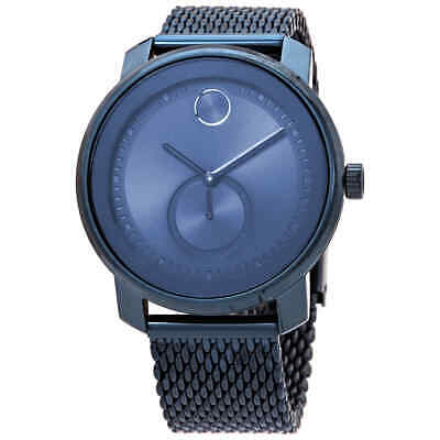 Orologio da uomo Movado Grassetto Quarzo Quadrante Blu 3600680