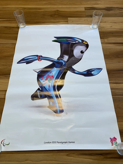 LONDON 2012 PARALYMPIC Games Poster Original Collectible Rare Good ...
