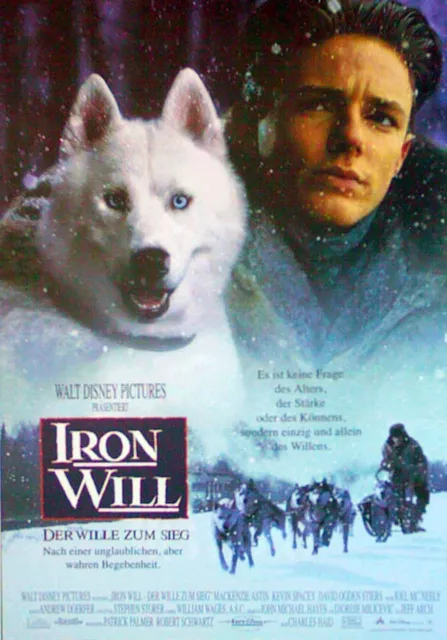 Iron Will - Der Wille zum Sieg - Kevin Spacey - Filmposter A3 29x42cm gerollt