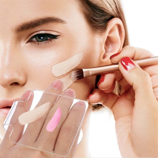 6 pz fondotinta piatto miscelatore acido acrilico manicure artista