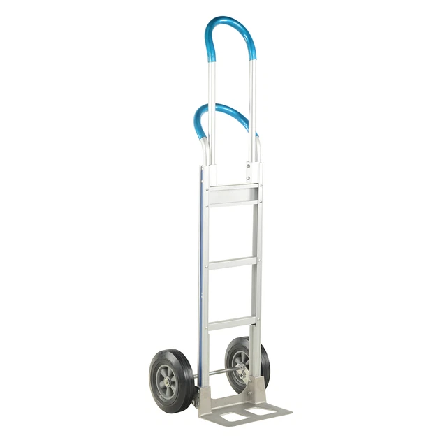 Alum Double Loop Hand Truck H Load Cap 500 lb Height 62.8125 in Material
