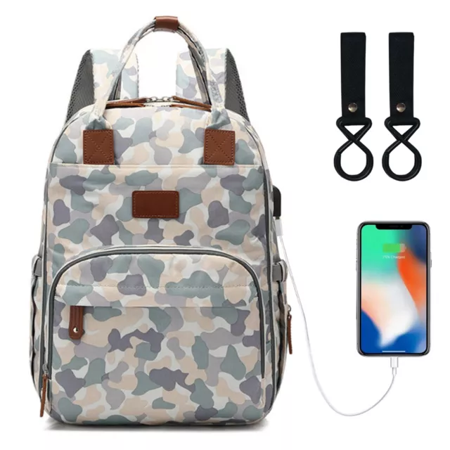 Baby Diaper Bag Multifunction Travel Waterproof Backpack Mummy Stroller Backpack