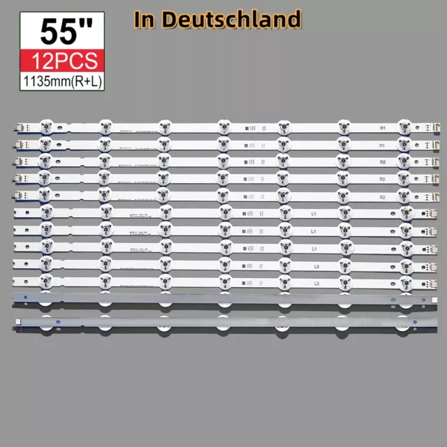 LED-Leisten für LG 55" V14 Slim DRT 55LB700V 55LB7000 55LB672V 55LB690V 55GB7800