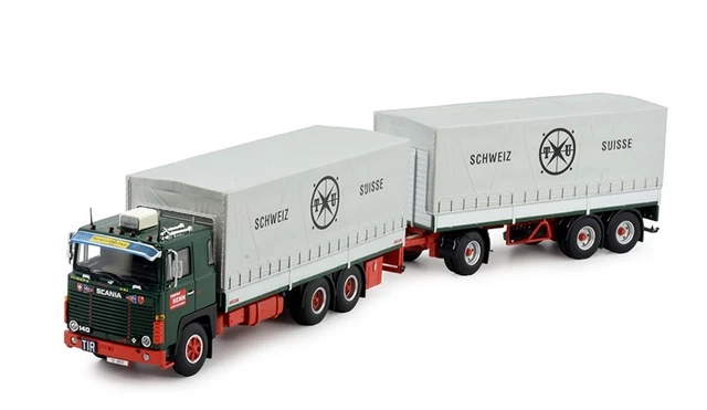 Camion 8x2 SCANIA R13 Highline aux couleur Thuries avec benne déposable