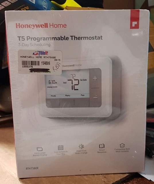 HONEYWELL T5 7DAY Programmable Thermostat (RTH7560E1001) 40.00 PicClick