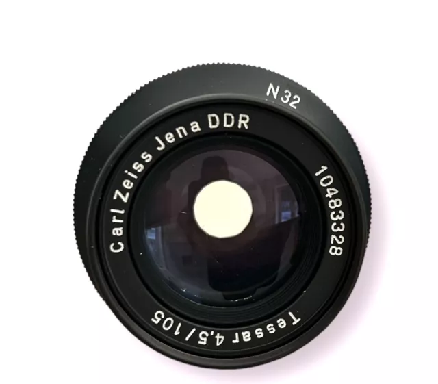 Carl Zeiss Jena Tessar 4,5/105 Objektiv für Großformat Kameras Vintage Objektiv