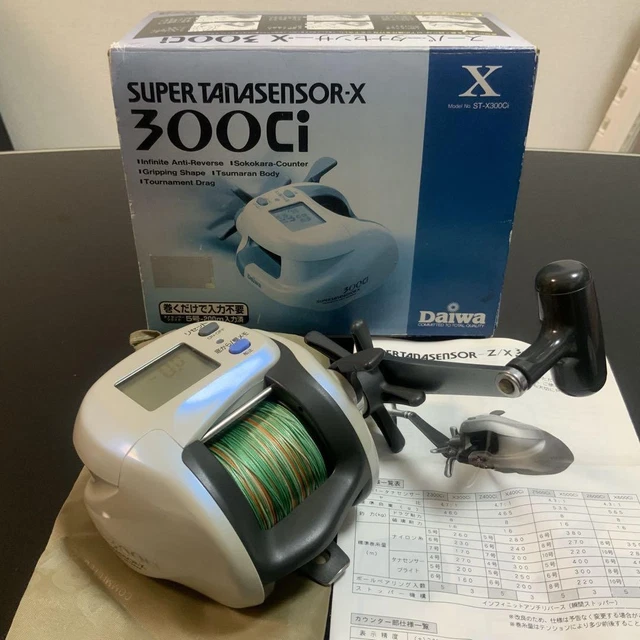【DAIWA SUPER TANASENSOR-X 300Ci】 DAIWA SUPER TANASENSOR-X 300Ci Electric Fishing Reel