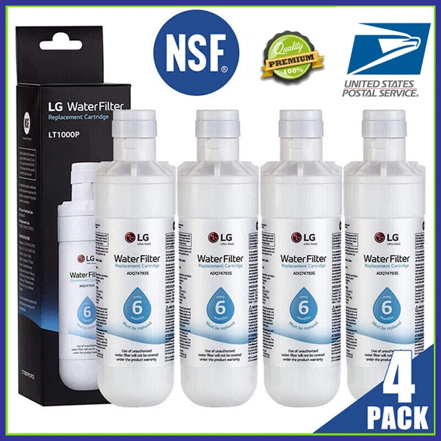 REPLACEMENT REFRIGERATOR REFRESH Ice Water Filter LG LT1000P ADQ747935