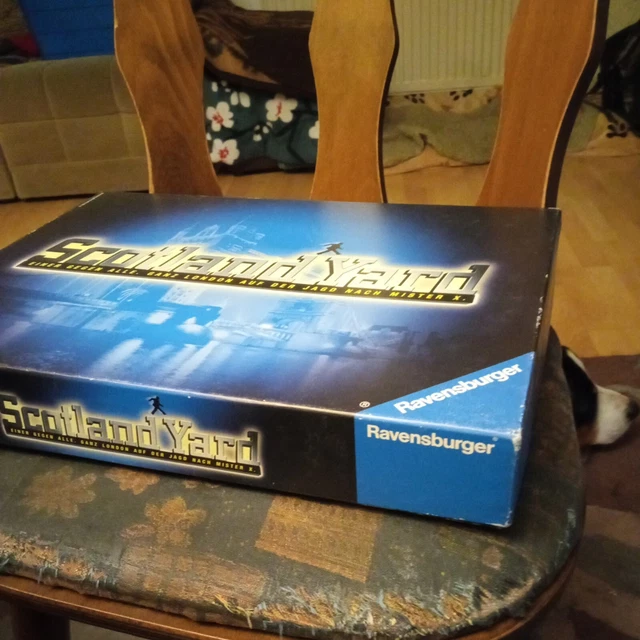 Gesellschaftsspiel - Brettspiel - Scotland Yard - Mister X