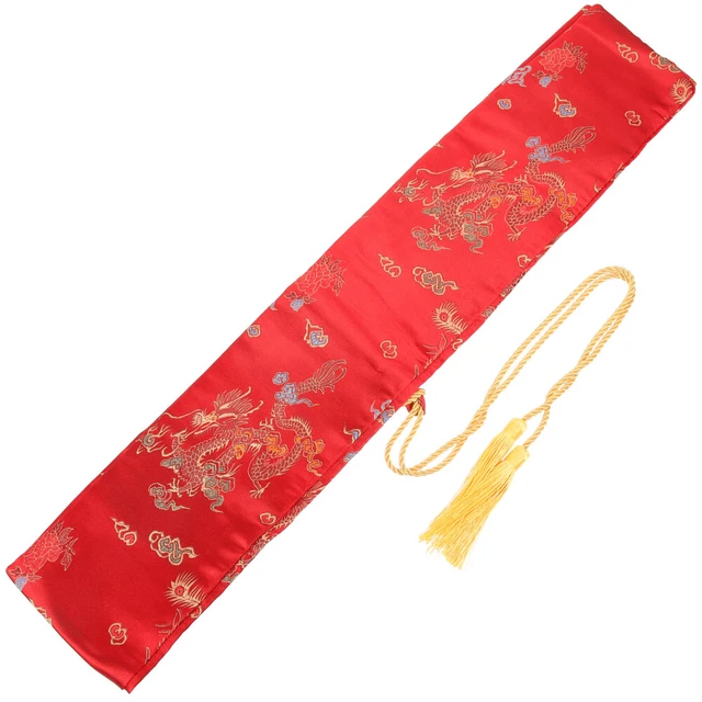 Borsa Decorativa Spade Decorative Borse Samurai Giapponesi Organizer Ricamo