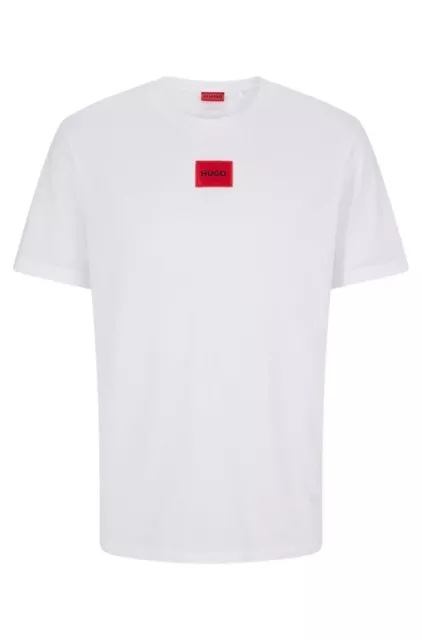 Tee-Shirt Boss Blanc Taille M-L Regular Qualités Superieure