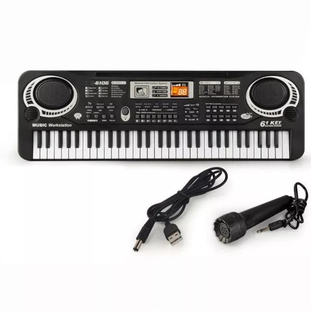 61 Key Premium Electric Keyboard Piano for Beginners