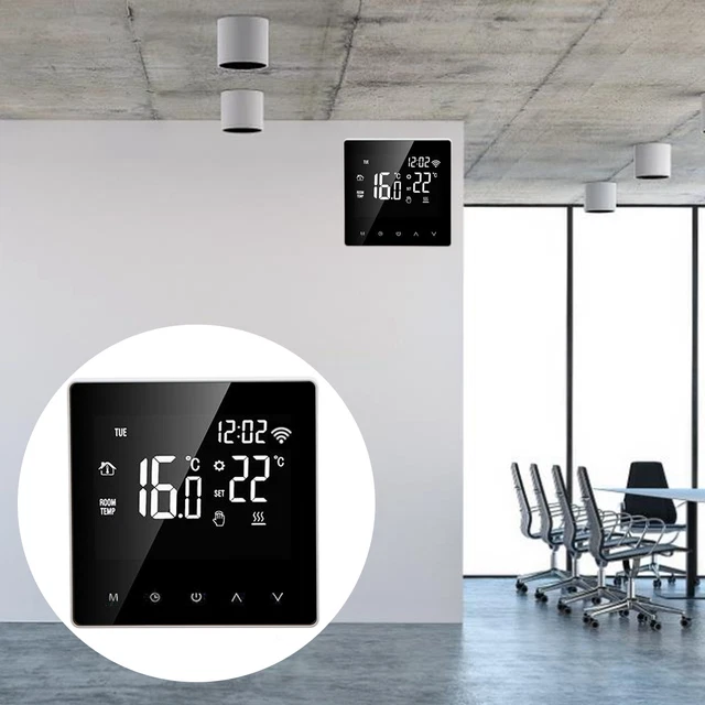 Termostato inteligente WiFi Termostato programable de 7 días con