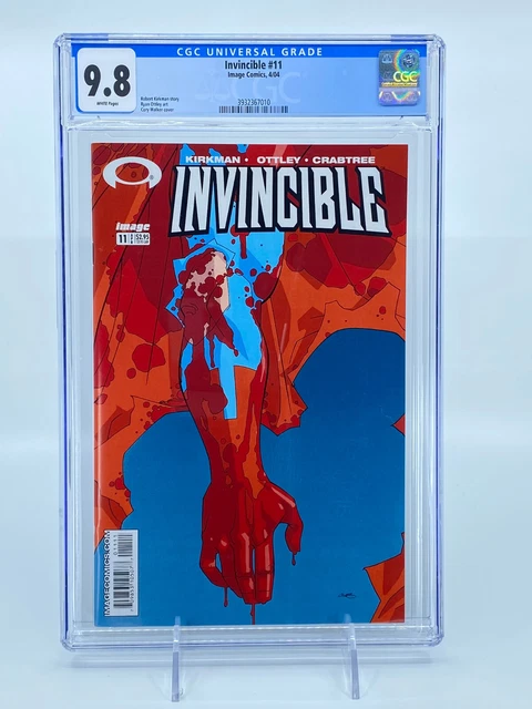 Invincible (2003) #11 CGC 9.8 White Pages Image Comics Origin of Omni-Man