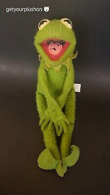 Vintage Fisher-Price Kermit The Frog 1978 Plush Heavy Heavy Wear
