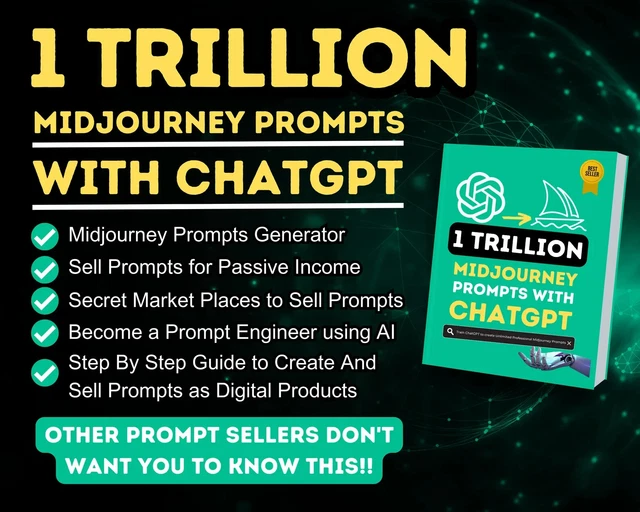 1 Trillion Midjourney Prompts Generator, ChatGPT Midjourney Prompts,