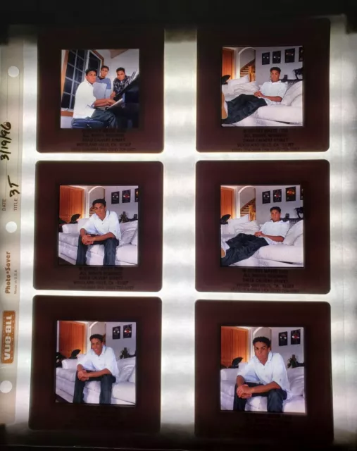 3T Jackson Set of 18 Original  2 1/4" Slide Photo Negatives Michael Brotherhood
