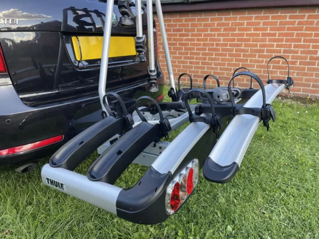THULE EUROCLASSIC 914 tow ball towbar mounted 3 bike carrier 100.00 PicClick UK