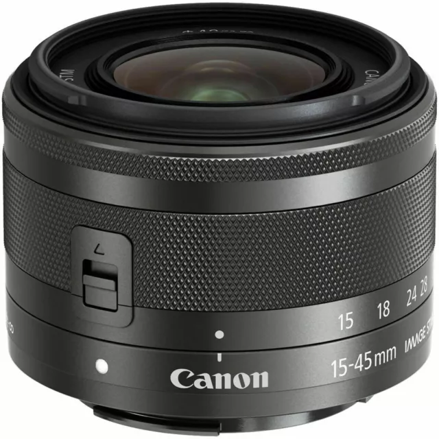 Canon EF-M 15-45 mm f3.5-6.3 obiettivo IS STM nero/grafite