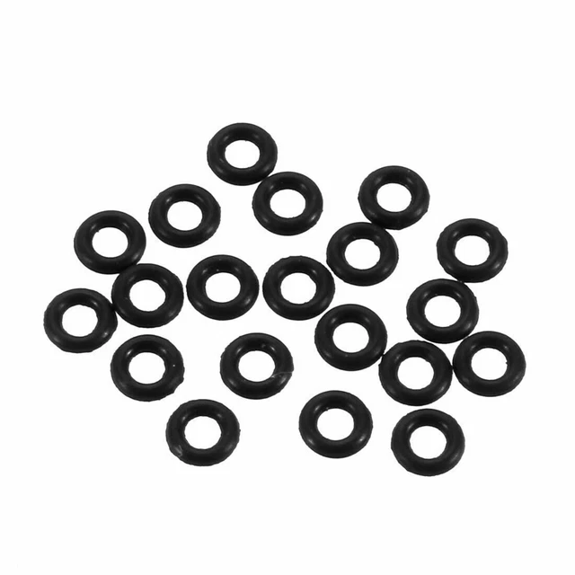 20pcs Black Nitrile Butadiene Rubber NBR O-Ring 1.8mm Inner Dia 0.9mm Width ✦KD