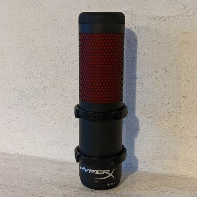 HYPERX HX MICQC BK QuadCast Standalone Microphone youtube discord ...