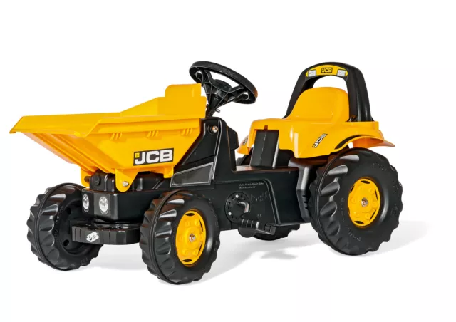 Rolly Toys Dumper JCB (Kinder 2,5-5 Jahre, Kippschüssel, Heckkupplung) 024247