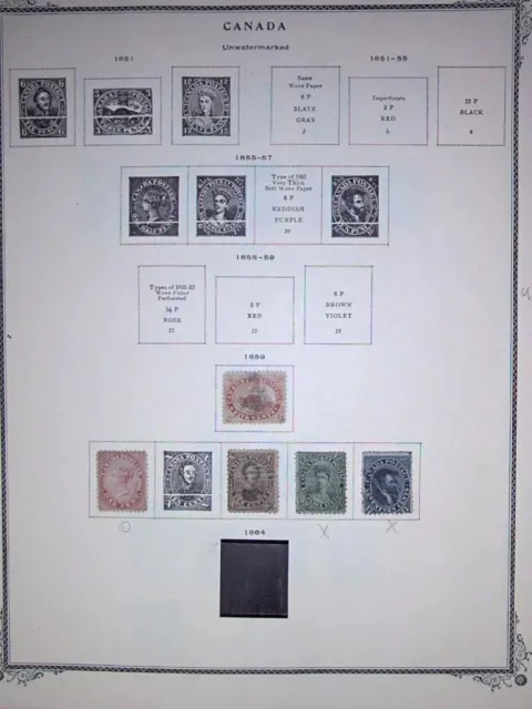 drbobstamps Canada 1859-1951 Mixed Condition Stamp Collection (See Description)