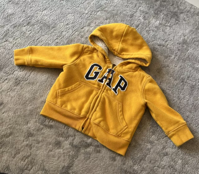 baby boys gap hoodie 12-18 months