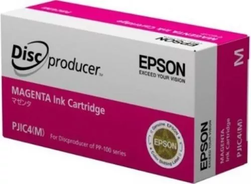 Official INK from Epson PJIC4 Ink Cartridge (Magenta) for PP-100 Series