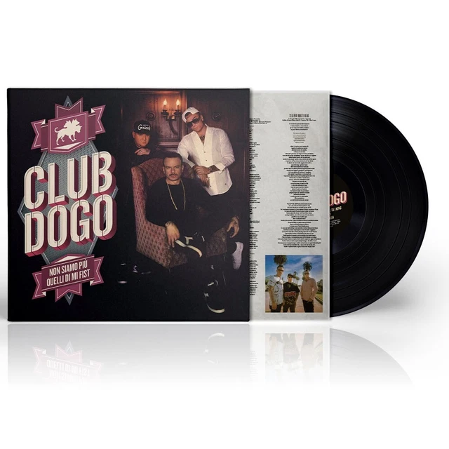 CLUB DOGO NON Siamo Più Quelli Di Mi Fist Vinile Black SOLD OUT! EUR 99