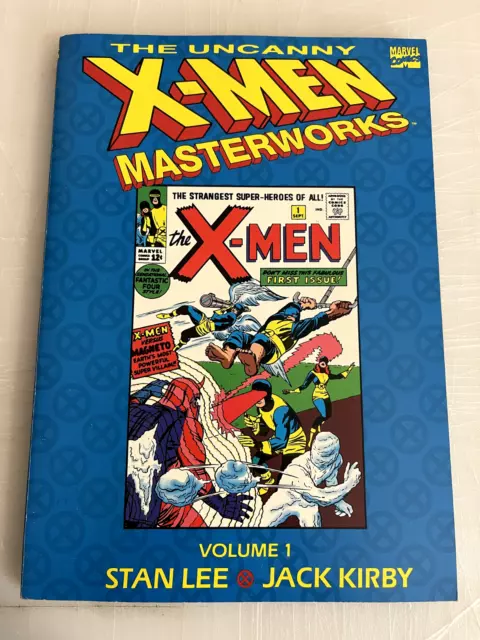 The Uncanny X-Men Masterworks Vol 1 Graphic Novel Tpb Jack Kirby Marvel Comics