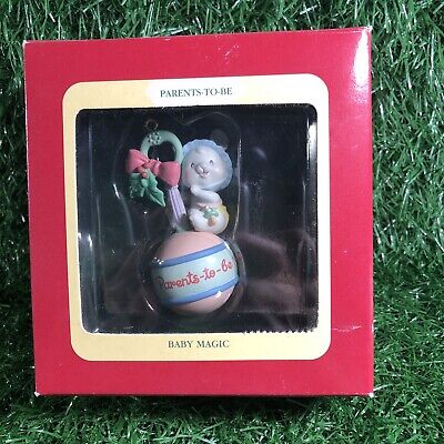 Carlton Cards Heirloom Collection Parents to Be Baby Magic Christmas Ornament