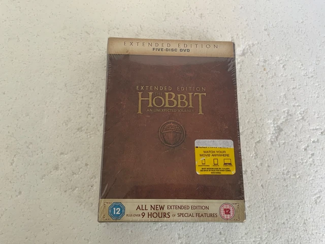 THE HOBBIT An Unexpected Journey Extended Edition DVD, 2013,