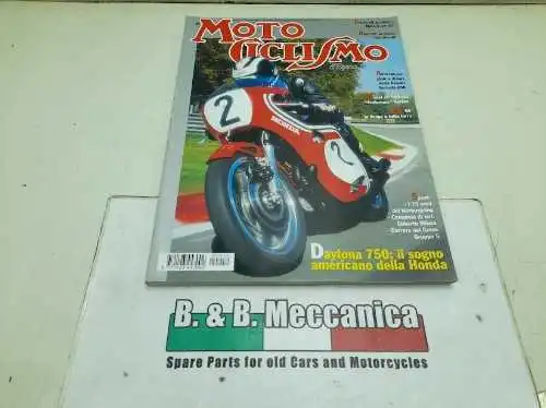 Motociclismo D`epoca 12/1-2002 2003 Dicembre Gennaio Daytona 750 Il Sogno Ame...