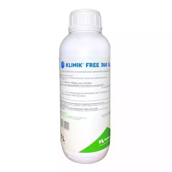 Klinik Free 360 SL 1L désherbant sous forme de concentré pour la préparation d'u