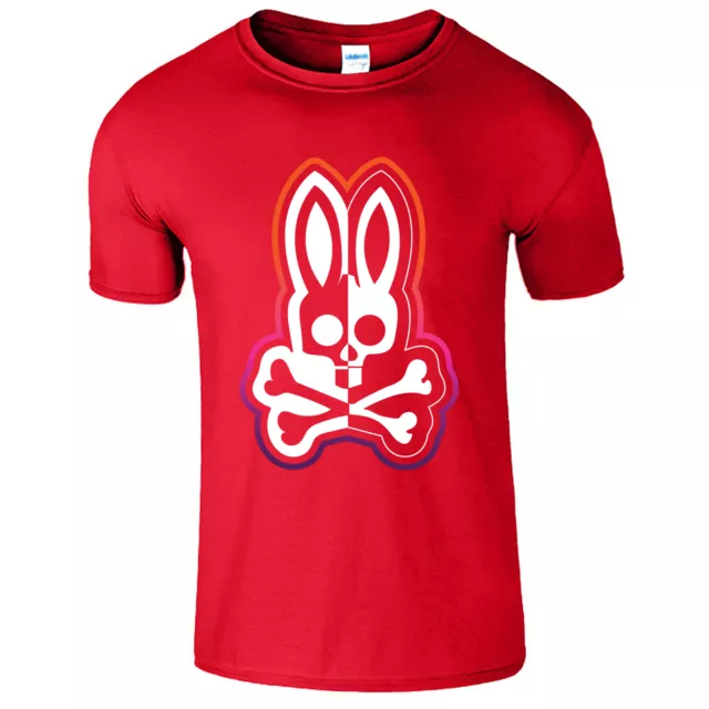 Happy Easter Men's Bone Rabbit T Shirt Funny Cool Sarcastic New Gift Bunny Tee