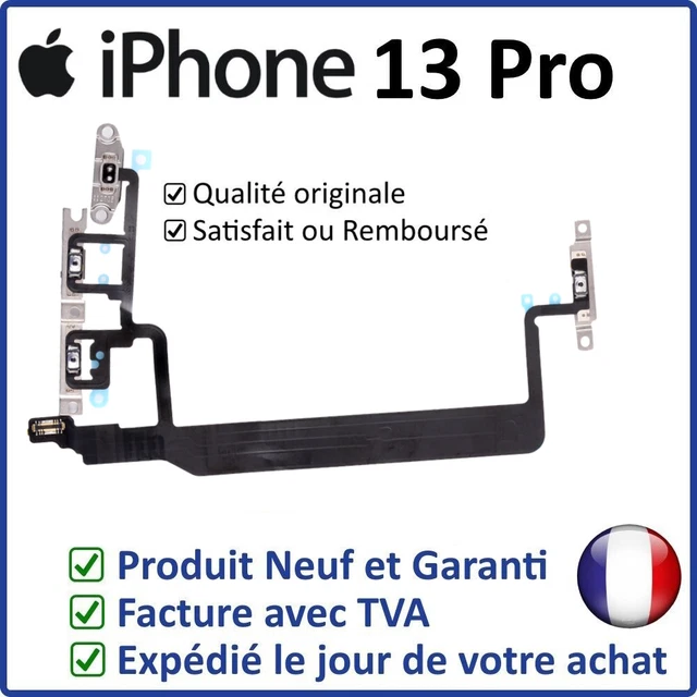 Iphone 13 Pro - Nappe Des Boutons Power Volume Mute Assemblée Avec Supports