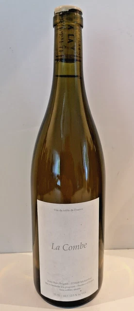 Vin de France  Jura   " La Combe " Savagnin 2005 Jean-Marc Brignot