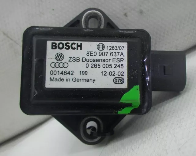 VW Passat 3B6, B5 Sensor für ESP 8E0907637A Drehratensensor