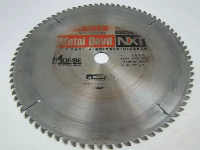 Metal Devil 12" Hoja 3800 Cera RPM