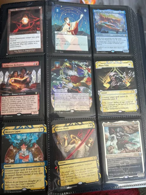 Magic The Gathering Binder: 200+ cards, rares, special editions, etc