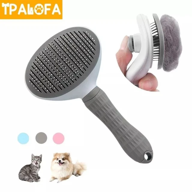 Cepillo para gatos Cepillo para el pelo de mascotas para perros, peine para el c