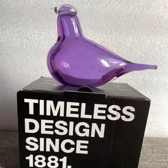IITTALA BIRDS BY Toikka Chiffchaff Amethyst Omotesando Japan
