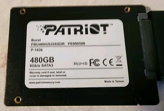 Hard Drives Patriot Ssd Burst 480gb Patriot Burst Elite Ssd