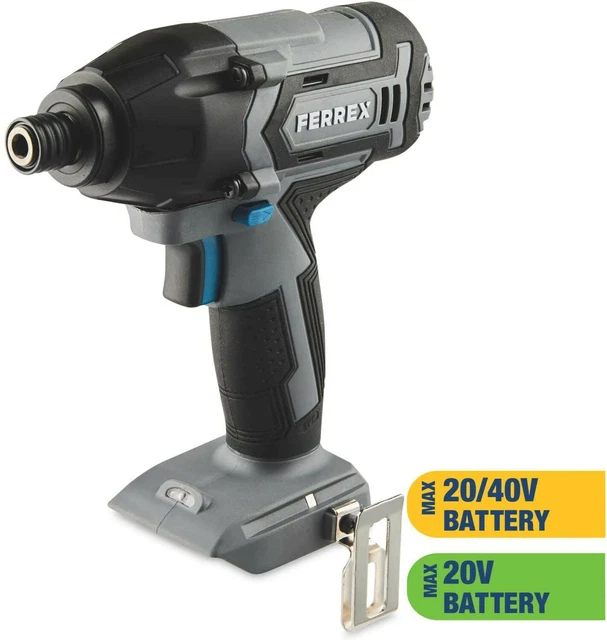 FERREX IMPACT DRIVER 20v Cordless (Body Only) (Brand New) EUR 40,85